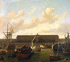 Dock of the Dutch East India Company at Amsterdam